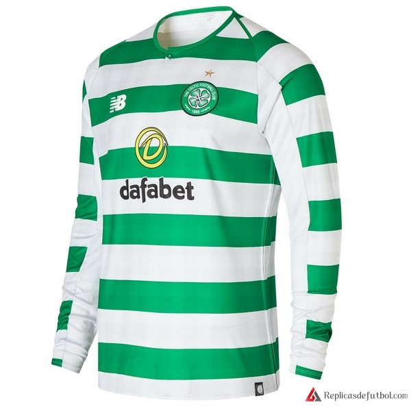 Camiseta Celtic Primera equipación ML 2018-2019 Verde